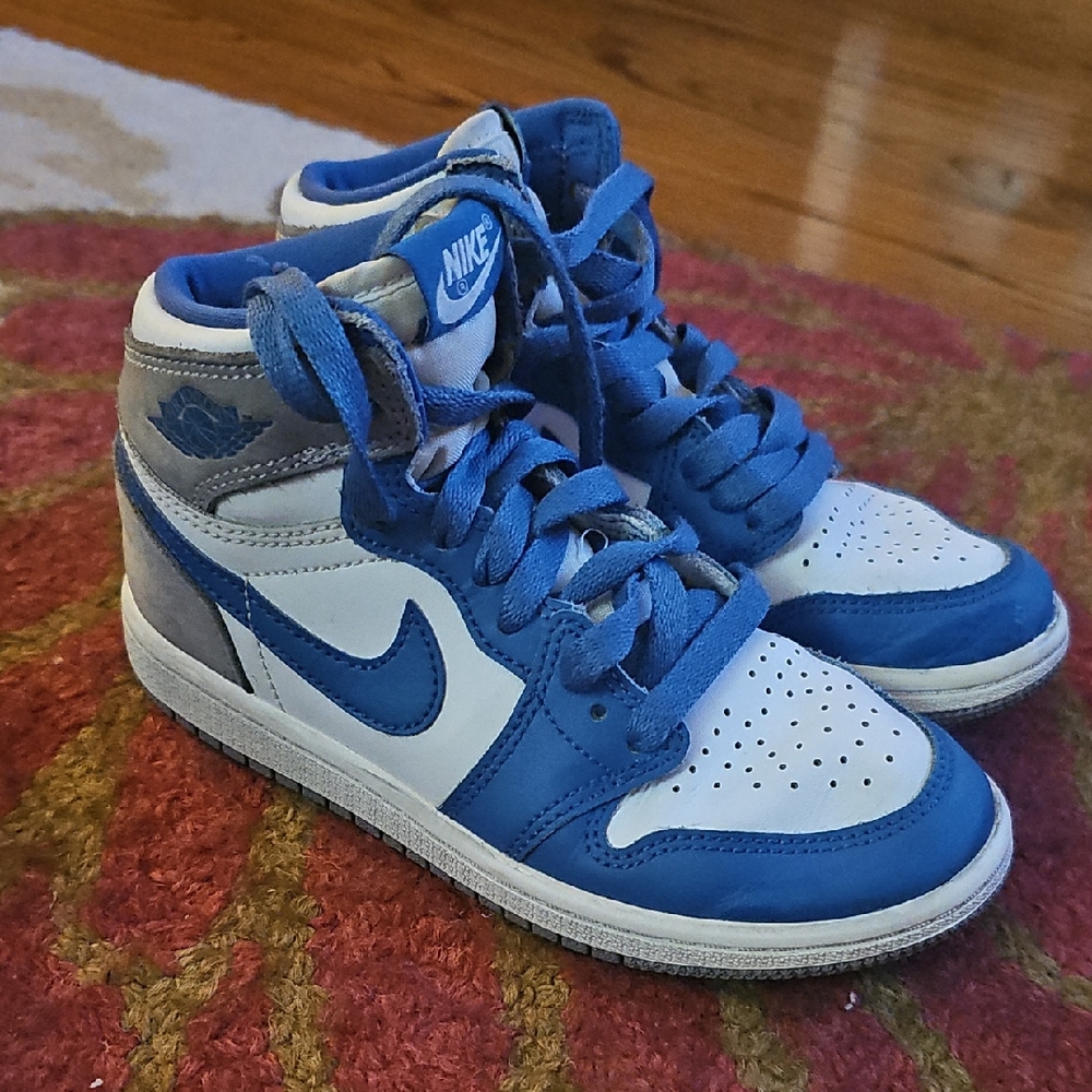 Nike Kids Sneakers - Blue and White